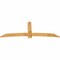 Ekena Millwork Bellingham Rough Sawn Timber Gable Bracket, Western Red Cedar, 96"W x 36"H x 2"D x 6"F, 9/12 Pitch GBW096X36X0206BEL00RWR - alternate 5